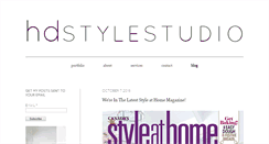 Desktop Screenshot of hdstylestudio.com